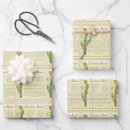Search for dandelion wrapping paper Vintage