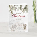 Search for mountain christmas cards Rustic