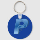 Search for letter p key rings Alphabet
