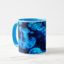 Search for blue jellyfish mugs Beach