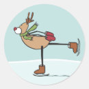 Search for dancing reindeer stickers Merry christmas