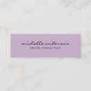 Search for colour consultant business cards Minimal
