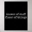 Search for fixer posters Knower of stuff