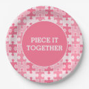 Search for puzzle pieces plates Pattern