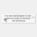 Search for anti socialist bumper stickers Conservative