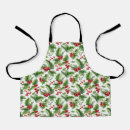 Search for holly aprons Mistletoe