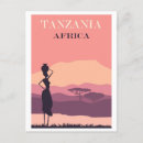 Search for tanzania postcards Safari