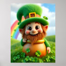 Search for pot of gold posters Leprechaun