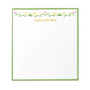 Search for flower border notepads Floral