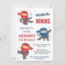 Search for karate party invitations Samurai