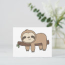 Search for sloth postcards Lazy