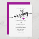 Search for black white and purple invitations Violet