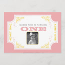 Search for circus 1st birthday invitations Ticket