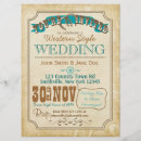 Search for horse shoe wedding invitations Western