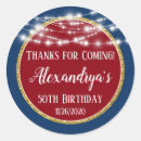 Search for red birthday stickers Thank you for coming