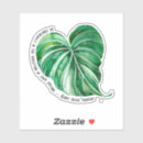 Search for heart shaped leaves stickers Tropical