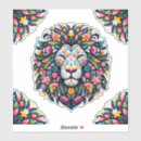Search for white lions stickers Nature