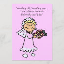 Search for something old something new invitations Bridal