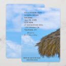 Search for tiki hut party invitations Tropical
