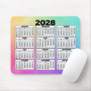 Search for 12 month calendar mousepads Colourful