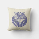 Search for scallop shell cushions Blue