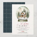 Search for snow christmas invitations White