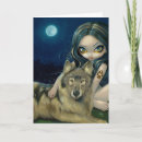 Search for moon wolf cards Dog