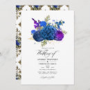 Search for navy and purple wedding invitations Floral