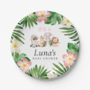 Search for elephant baby shower plates Cute baby animals