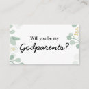 Search for godparents proposal invitations Modern