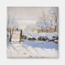 Search for winter square wedding magnets Snow