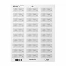 Search for grateful return address labels Thanksgiving