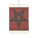 Search for satanic car accessories Pentagram