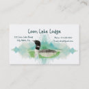 Search for cabin business cards lodge