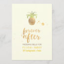 Search for gold pineapple wedding invitations Hawaii