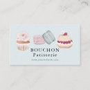 Search for macaron business cards Cake decorator