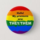 Search for pride rainbow badges Pronouns