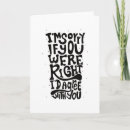 Search for im sorry cards Humour