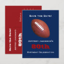 Search for football save the dates Birthday