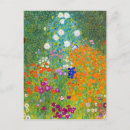 Search for cottage garden postcards Gustav klimt