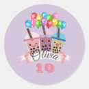 Search for birthday celebration stickers Pink