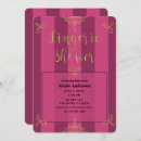 Search for purple lingerie shower invitations Elegant