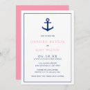 Search for beach gender reveal invitations Nautical