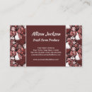 Search for poultry business cards Vintage