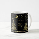 Search for shiny gold mugs Christmas tree