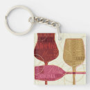 Search for glass of red wine key rings Merlot