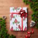 Search for cardinal christmas wrapping paper Bird