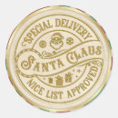 Search for approved by santa stickers Nice list