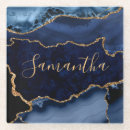 Search for blue marble coasters Gemstone