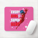 Search for super hero mousepads Ladybug